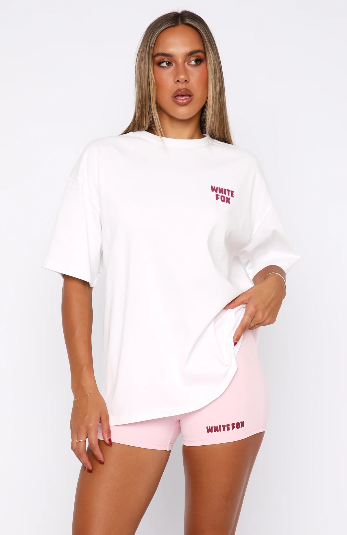 11th Street New York Or Nowhere Oversized Tee Berry Blast - Image 3