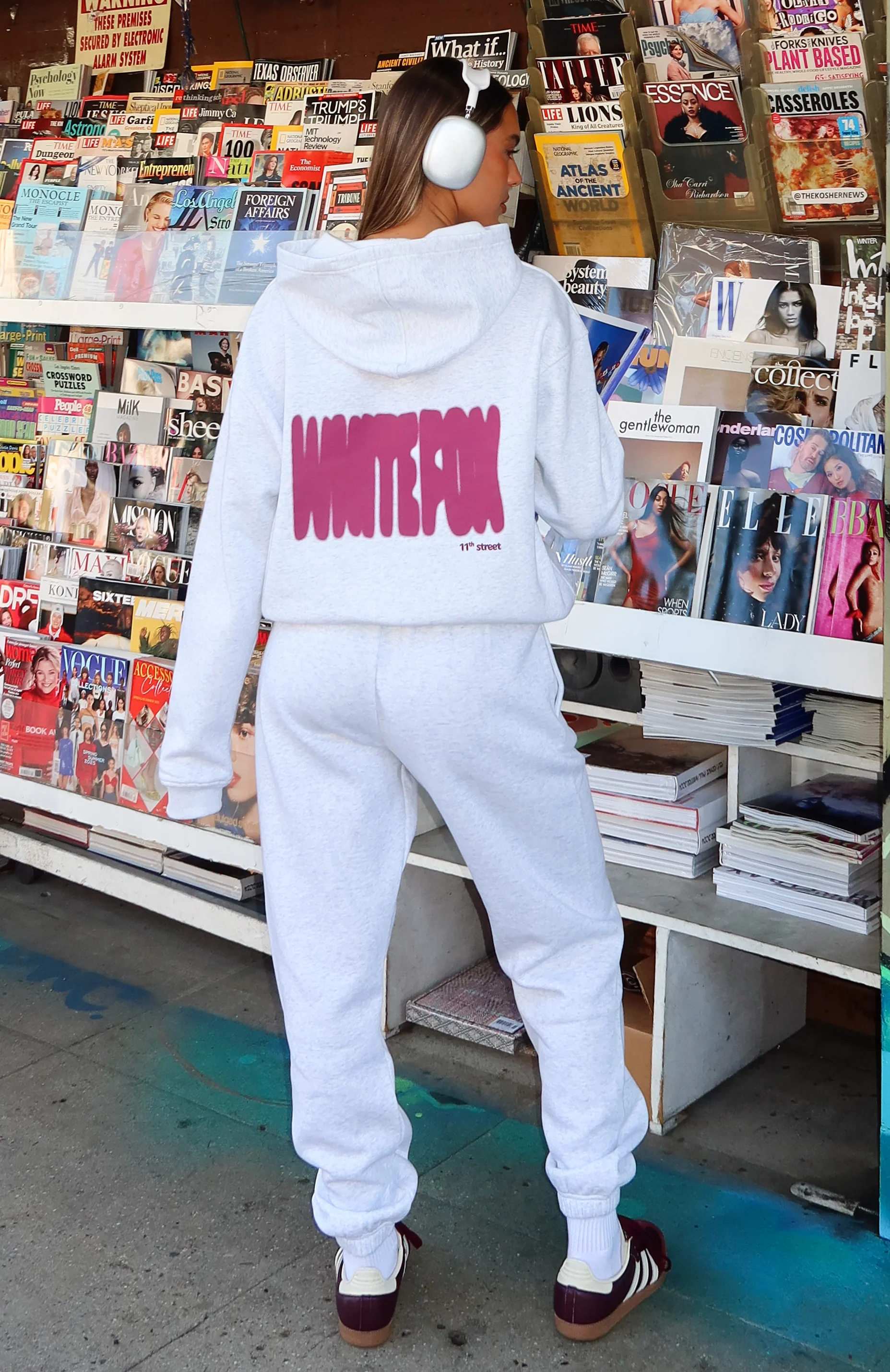 11th Street New York Or Nowhere Sweatpants Berry Blast - Image 6