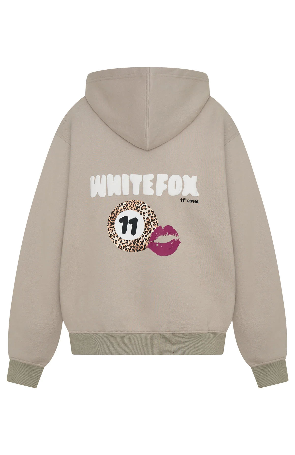 11th Street She's So Lucky Oversized Hoodie Moon Kiss - Image 5