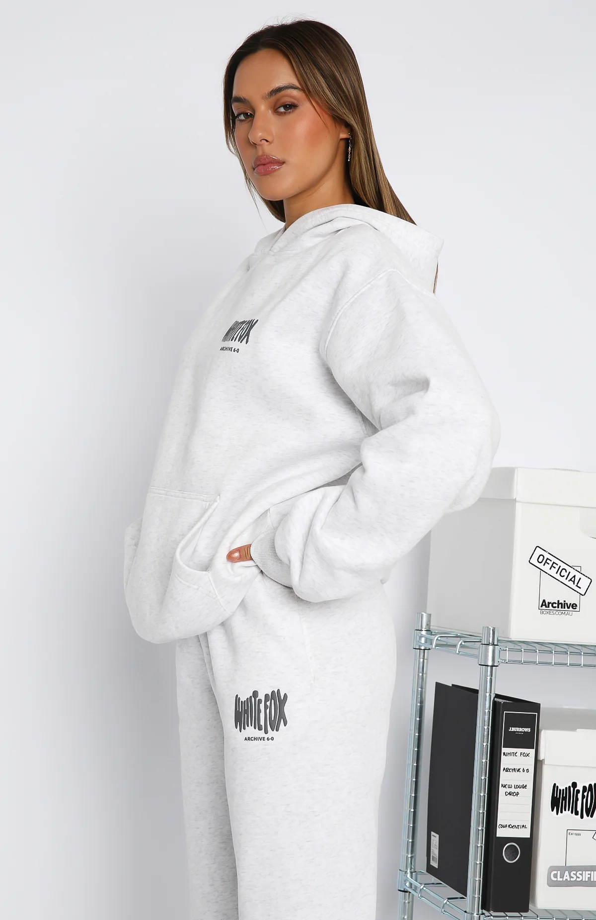 Archive 6.0 Oversized Hoodie Haze - Image 3