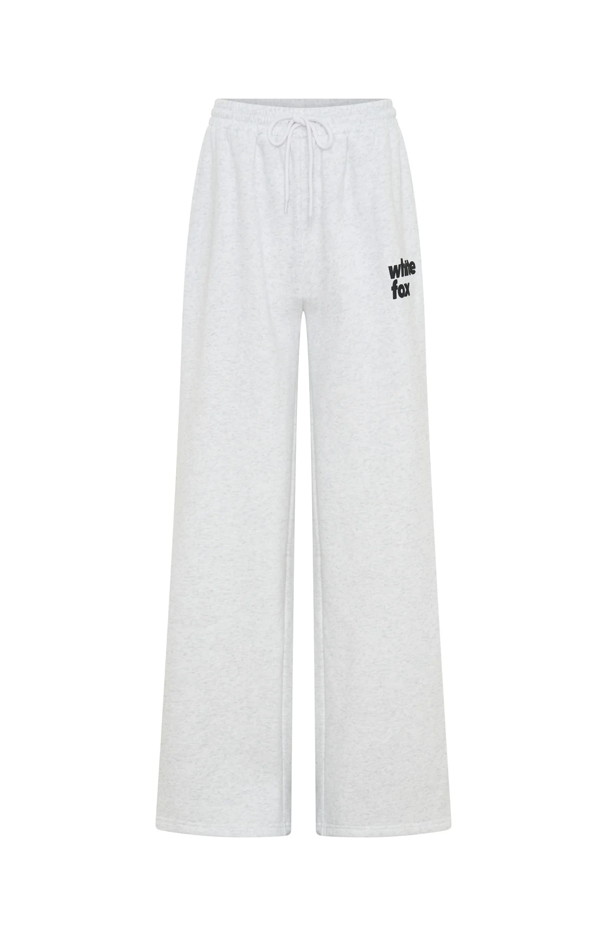 From The Archives Charli Wide Leg Sweatpants Grey Marle - Image 6