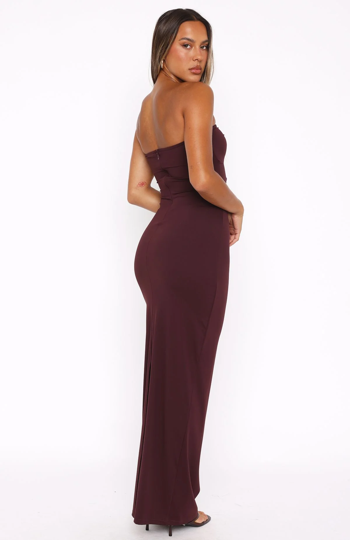 Life After Love Maxi Dress Chocolate - Image 4