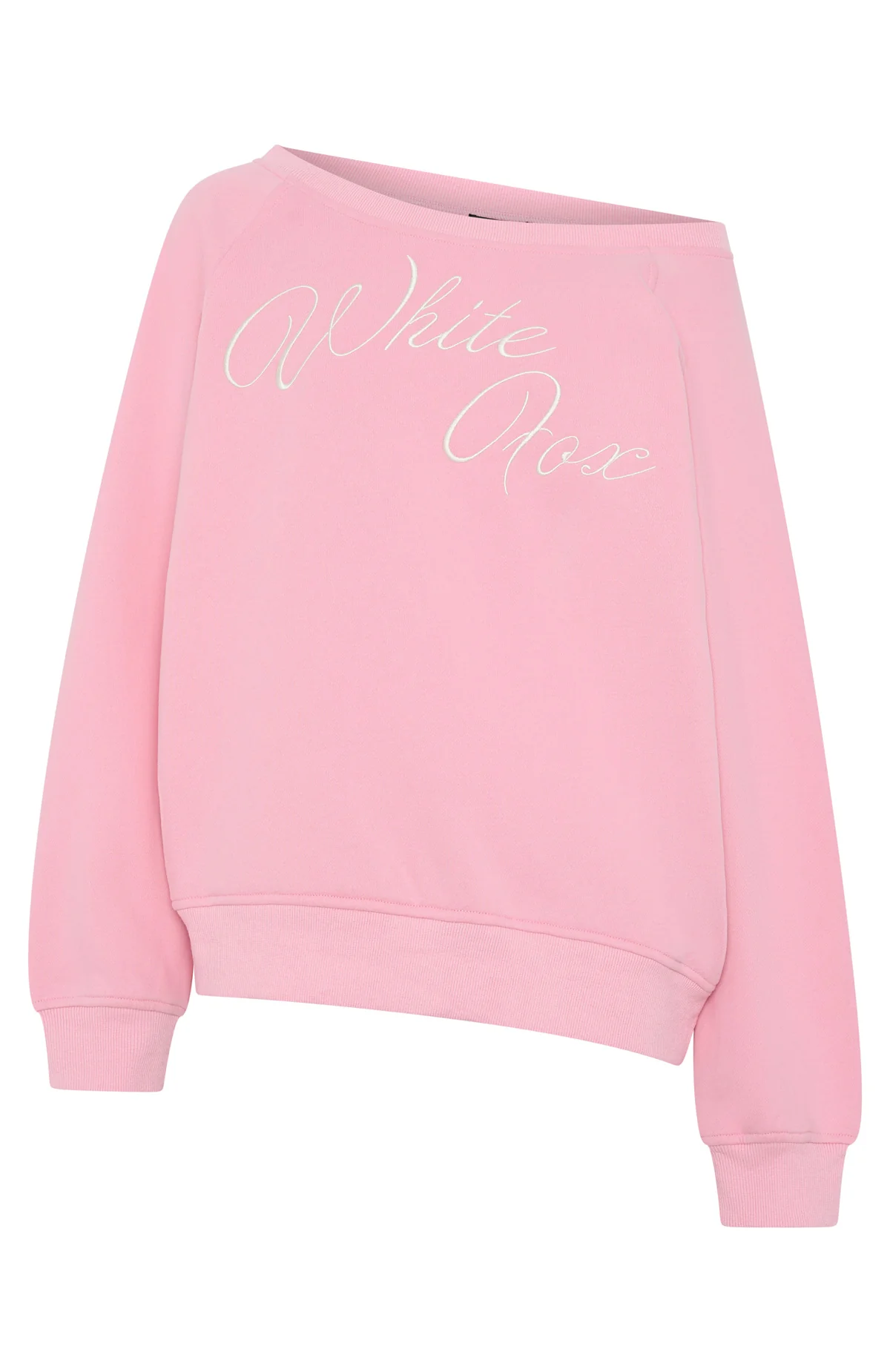 Lucky Thirteen Elsa Off Shoulder Sweater Candy Pink - Image 6